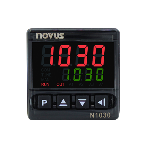 N1030-RR Temp. controller, 2 relays out, 48x48 mm