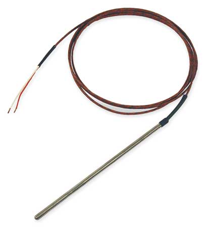 J-type thermocouple, AISI 316, 6x50mm, 2m FFM cable, 0 to 200C