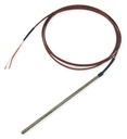 J-type thermocouple, AISI 316, 6x50mm, 2m FFM cable, 0 to 200C