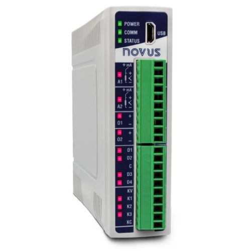 DigiRail Connect RAMIX Ethernet & RS485 IO Module(2AI, 2AO, 4DI, 2RO)