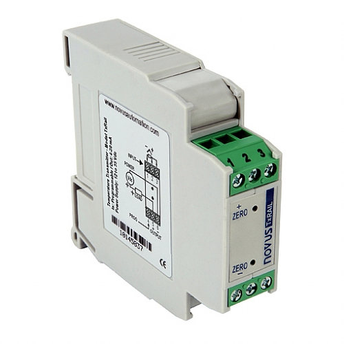 [8006020406] TxRail Programmable 2-Wire DIN Rail Temperature Transmitter 4-20mA out