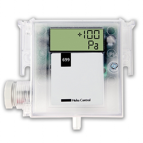 [8800042012] HUBA 699 Dif. pres. 4-20mA, 0 to 3/5/10 mbar w/ modbus