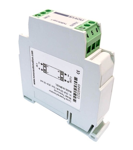 [8813020100] TxIsoLoop-1 loop-powered DIN rail isolator, 4-20mA